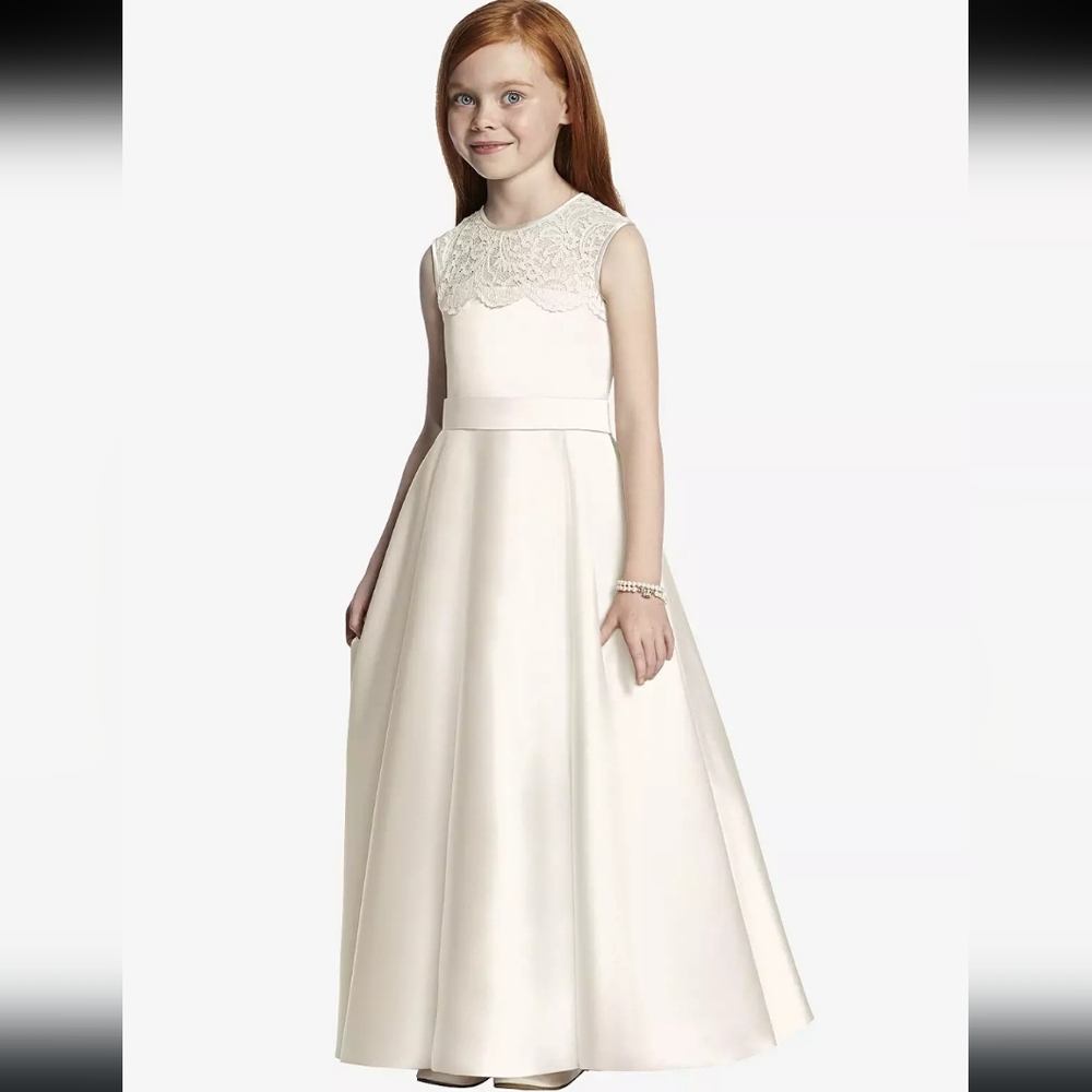 Dessy Girl Dress Sz 14